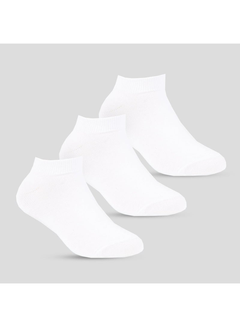 Odds Kid's Pack of 3 Lycra Ankle Casual Socks - Image 1